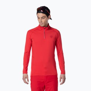 Мъжка термоактивна блуза Rossignol Classique 1/2 Zip sports red