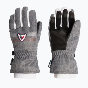 Детски скиорски ръкавици Rossignol Jr Roc Impr G heather grey