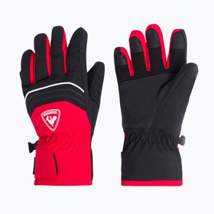 Rossignol Jr Tech Impr G sports червена детска ски ръкавица
