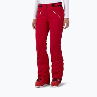 Дамски ски панталони Rossignol Blackside ruby red