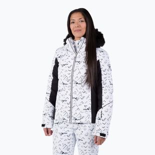 Дамско скиорско яке Rossignol Staci Pr Puffy Jkt white