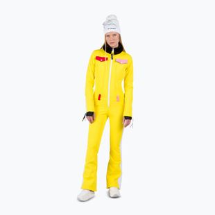 Дамски скиорски гащеризон Rossignol Sublim Insulated Overall true yellow