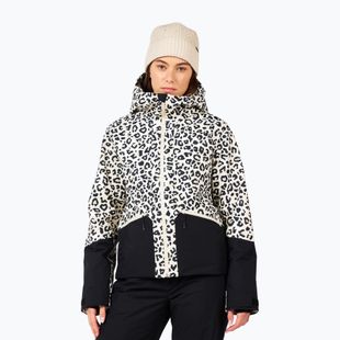 Дамско скиорско яке Rossignol Rochrun Allover nature wild leopard print