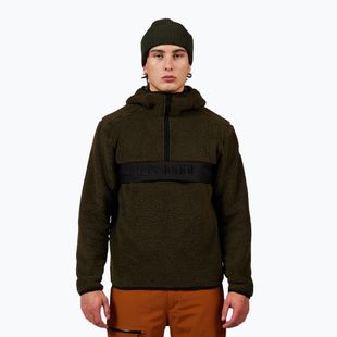 Мъжки суитшърт Rossignol Alltrack Anorak Fleece olive shadow