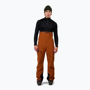 Мъжки скиорски панталони Rossignol Outerlimits Insulated Bib deep caramel