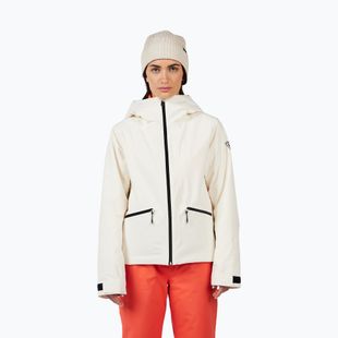Дамско скиорско яке Rossignol Rochrun Insulated nature white