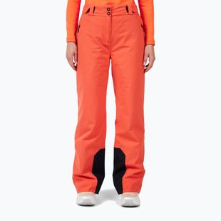 Дамски скиорски панталони Rossignol Strawpile Insulated orange flame