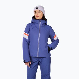 Дамско скиорско яке Rossignol Strawpile Jkt future blue