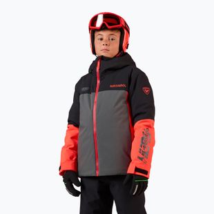 Детско скиорско яке Rossignol Hero Velika Insulated black