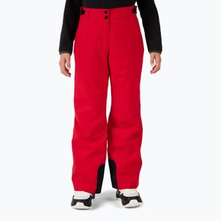 Детски скиорски панталони Rossignol Insulated Girls ruby red