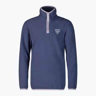 Детски суитшърт от полар Rossignol Jr Strawpile Fleece Fz true night blue