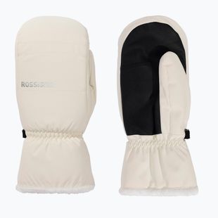 Дамски скиорски ръкавици Rossignol Perfy M nature white