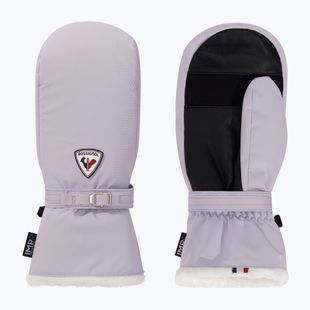 Дамски скиорски ръкавици Rossignol Romy Impr M galactic lilac