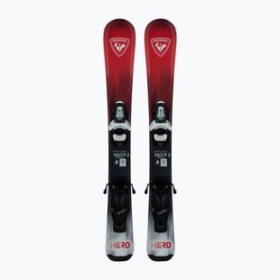 Детски ски за спускане със ски автомати Rossignol Hero Kid Pre-Drilled + Team 4 GW