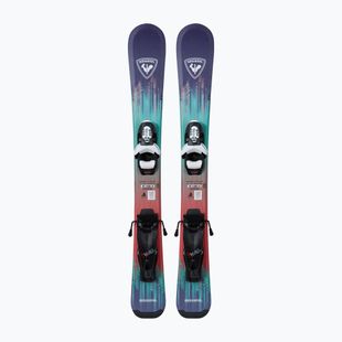 Детски ски за спускане със ски автомати Rossignol Sender Kid Pre-Drilled + Team 4 GW