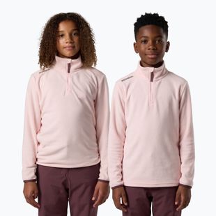 Детски поларен суитшърт Rossignol Quarter Zip Polar Fleece pale lilac