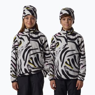 Детски поларен суитшърт Rossignol Quarter Zip Polar Fleece savage black