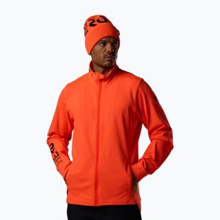 Мъжки суитшърт Rossignol Hero Stretch Fleece neon red
