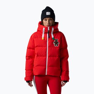 Дамско скиорско яке Rossignol JCC Allsnow Down red