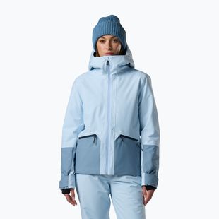 Дамско скиорско яке Rossignol Rochrun Insulated blue aura/windward blue