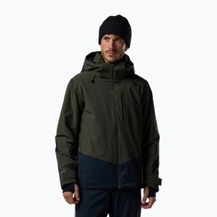 Мъжко скиорско яке Rossignol 4WS Blackside Insulated olive shadow/black