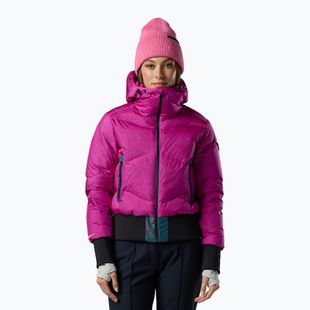 Дамско скиорско яке Rossignol Snowblaze Down Bomber electric fuchsia