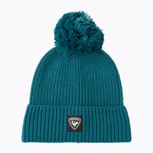 Зимна шапка Rossignol Strawpile Pompom Beanie transformative teal