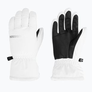 Дамски скиорски ръкавици Rossignol Perfy G white