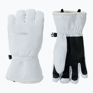 Дамски скиорски ръкавици Rossignol Perfy G white