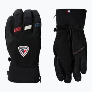 Мъжки скиорски ръкавици Rossignol Strato R-Shell Dry black