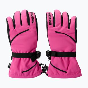 Дамски скиорски ръкавици Rossignol Temptation R-Shell electric fuchsia