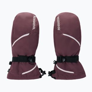 Дамски скиорски ръкавици Rossignol Temptation Mittens R-Shell huckleberry