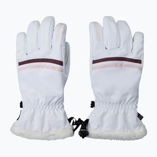 Дамски скиорски ръкавици Rossignol Piste R-Shell Dry white