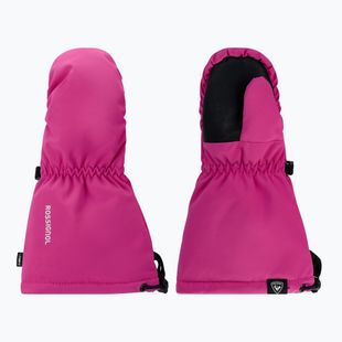 Детски скиорски ръкавици Rossignol Mittens R-Shell Dry electric fuchsia