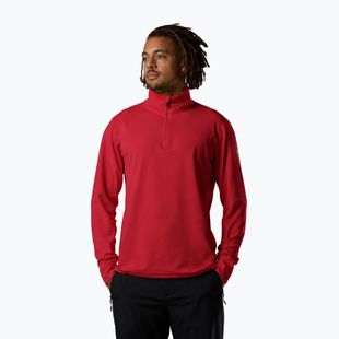 Мъжки скиорски суитшърт Rossignol Mid Layer Stertch Half Zip sports red