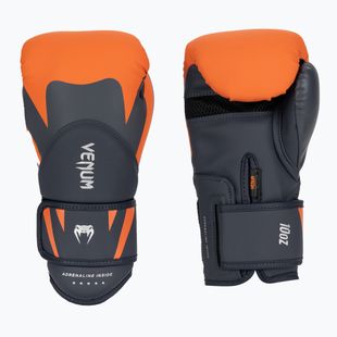 Мъжки боксови ръкавици Venum Challenger 4.0 navy blue/orange
