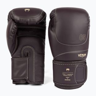 Мъжки боксови ръкавици Venum Impact Evo 14 OZ шоколад