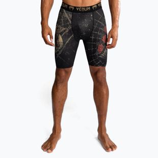 Мъжки шорти за тренировка Venum Santa Muerte 5.0 Men’S Vale Tudo Shorts deep black/gold