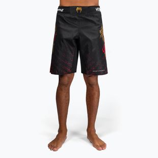 Мъжки шорти за тренировка Venum X Tekken 8 - Marshall Law Fight Shorts black/red/gold