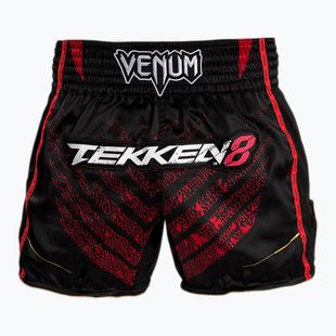 Мъжки шорти за тренировка Venum X Tekken 8 - Marshall Law Muay Thai Shorts black/red/gold