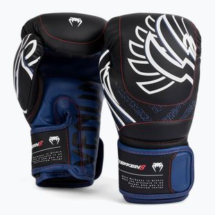 Боксови ръкавици Venum X Tekken 8 - Jin Kazama Boxing Gloves blue/black/white