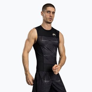 Мъжки рашгард Venum G-Fit Air Men's Sleeveless Rashguard tank top deep black/desert sand