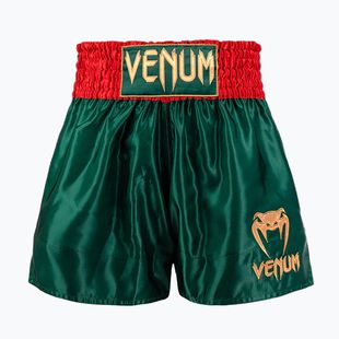 Venum Classic Muay Thai дълбоко горско зелено мъжки шорти за тренировка