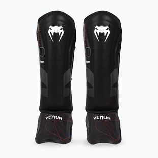 Дамски протектори за пищяли и стъпала Venum Tactical XT Shinguards black/fire red