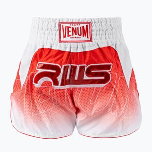 Мъжки шорти за тренировка Venum x RWS 2.0 Muay Thai white/red