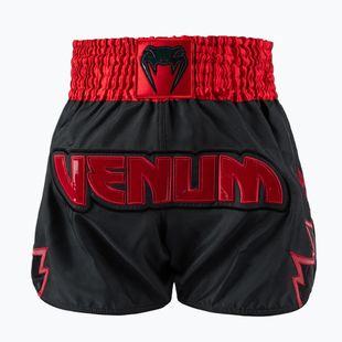 Мъжки шорти за тренировка Venum Inferno Muay Thai charcoal grey/red