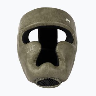 Боксьорска каска Venum Impact Evo Scales Headgear army green