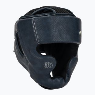 Боксьорска каска Venum Impact Evo Scales Headgear midnight blue