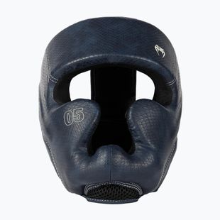 Боксьорска каска Venum Impact Evo Scales Headgear midnight blue