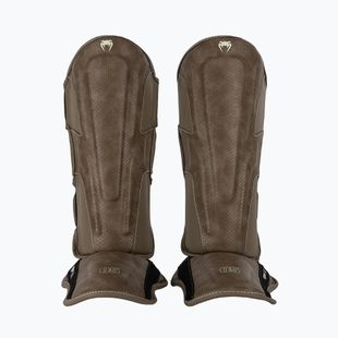 Протектори за пищяли и стъпала Venum Impact Evo Scales Shinguards brown